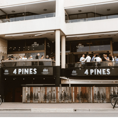 4pines website v1 a group of people in a room